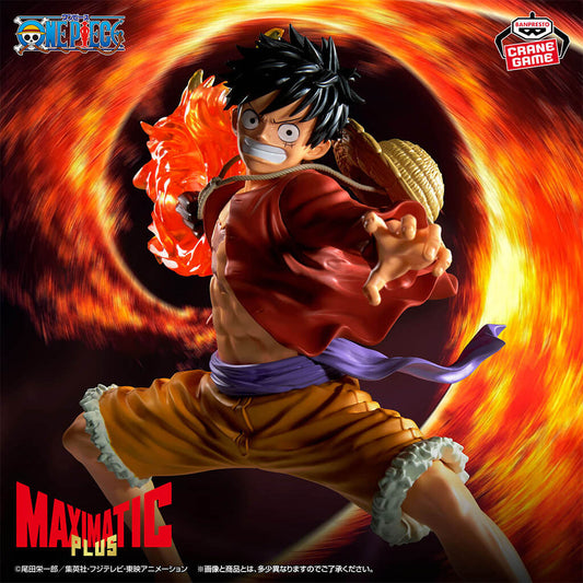 ONE PIECE - FIGURINE MONKEY D. LUFFY II MAXIMATIC PLUS