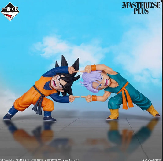 Ichiban Kuji Dragon Ball Battle of The Super Saiyan - D Prize Son Goten & Trunks Masterlise Plus Figures