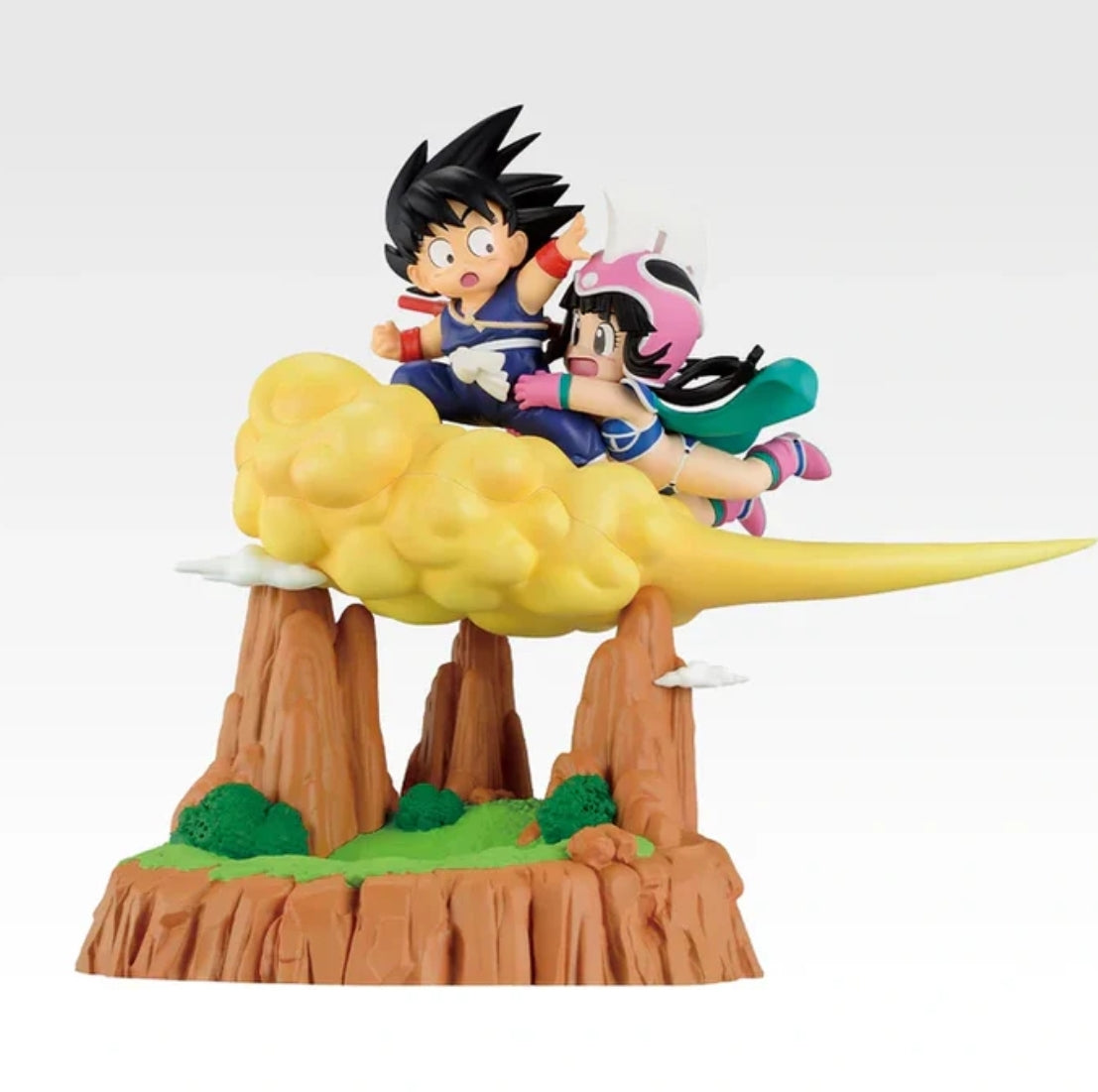 Ichiban Kuji Dragon Ball Fantastic Adventure 2 - Last One Prize Son Goku & Chi-Chi Accessory Holder Figure