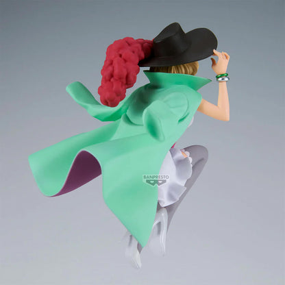 ONE PIECE - ACTION FIGURE DELLA COLLEZIONE BUCKINGHAM STUSSY BATTLE RECORD