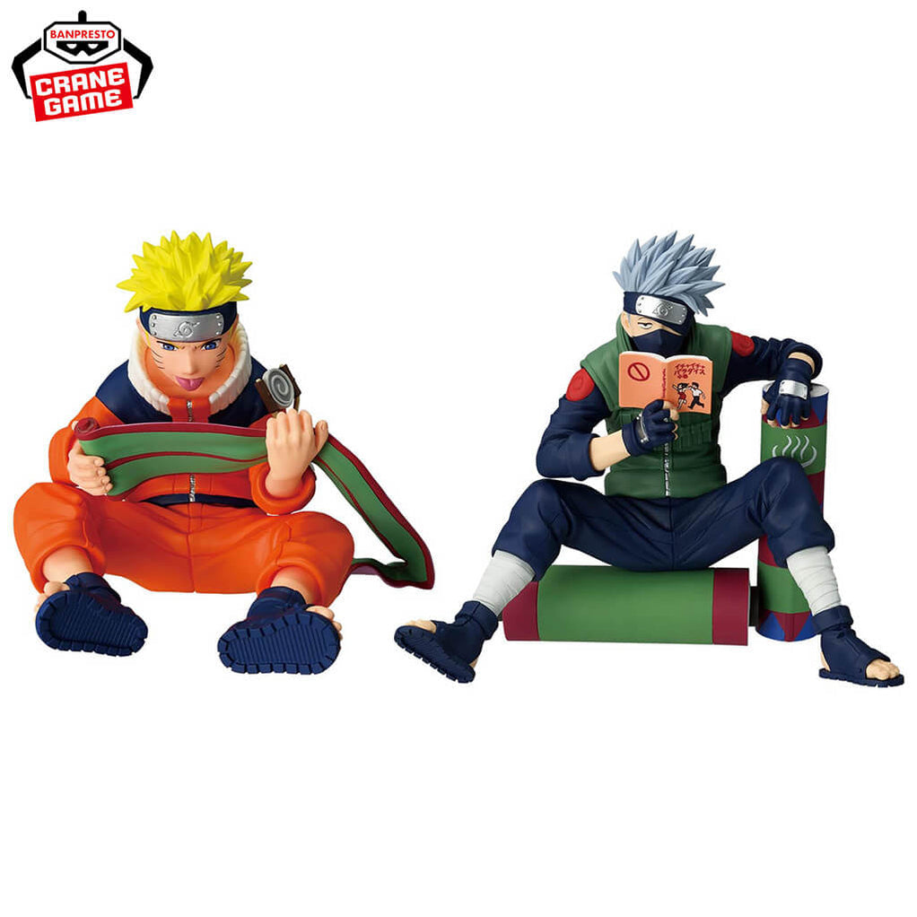 NARUTO - STATUINE NARUTO Uzumaki e HATAKE KAKASHI NARUTO 72 SERIE 03