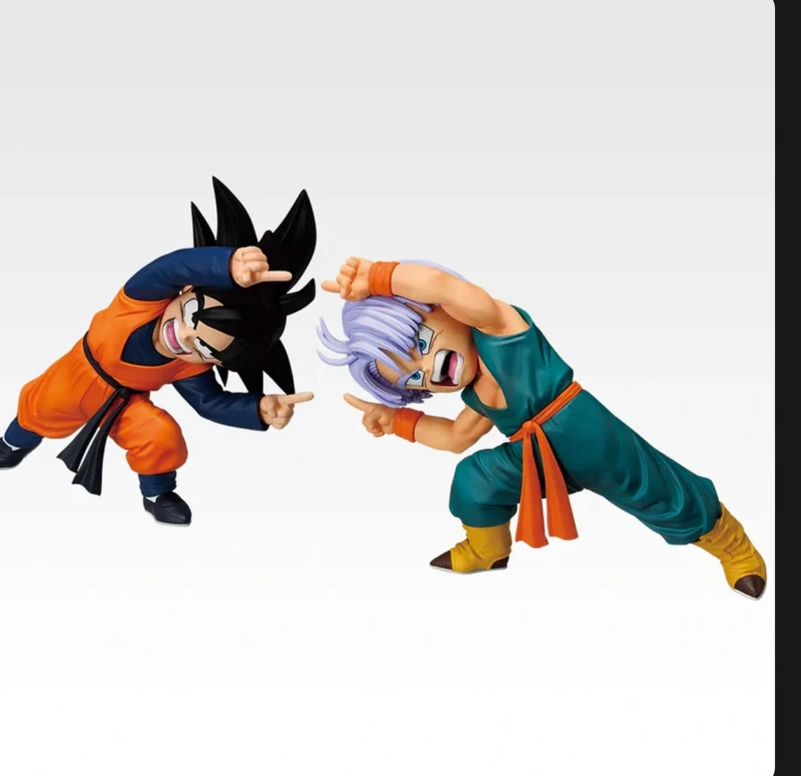 Ichiban Kuji Dragon Ball Battle of The Super Saiyan - D Prize Son Goten & Trunks Masterlise Plus Figures