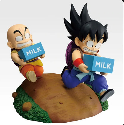 Ichiban Kuji Dragon Ball Fantastic Adventure 2 - A Prize Son Goku & Krillin Milk Delivery Figure