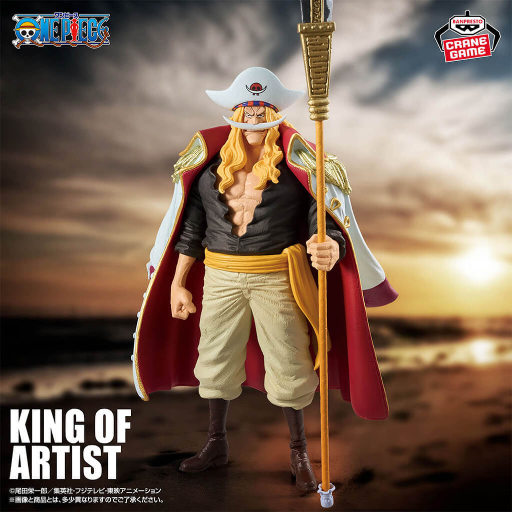 ONE PIECE - FIGURA DI EDWARD NEWGATE (VERSIONE GIOVANE) KING OF ARTIST