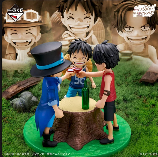 Ichiban Kuji One Piece Dramatic Memories - A Prize Revible Moment Ace, Sabo & Luffy