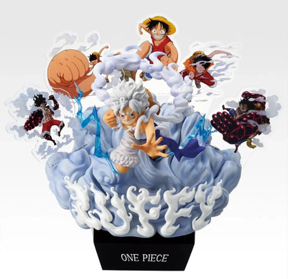 ICHIBAN KUJI ONE PIECE MONKEY D. LUFFY MEMORIES OF ADVENTURE AND THE VOYAGE TO THE FUTURE - D PRIZE MONKEY D. LUFFY GEAR 5 ONDIMENSION