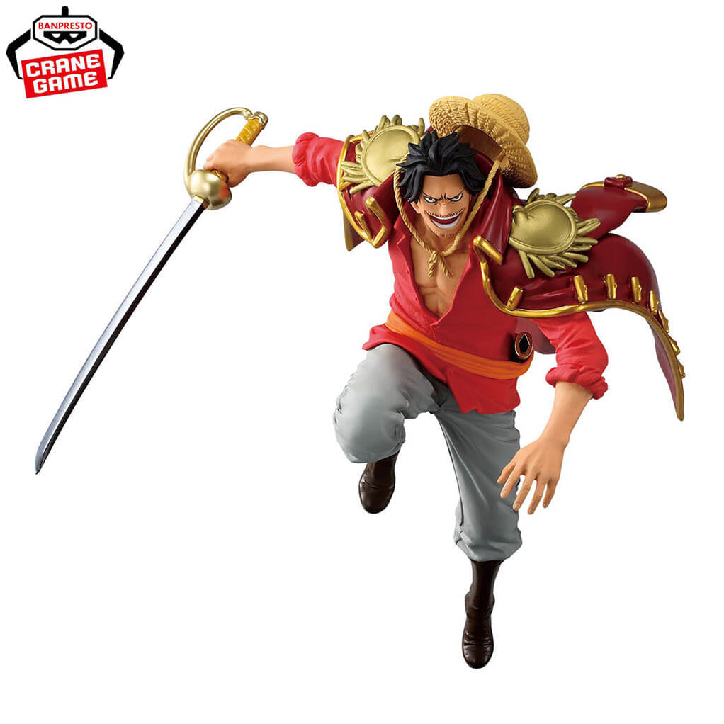 ONE PIECE - ACTION FIGURE DELLA COLLEZIONE GOL D. ROGER BATTLE RECORD