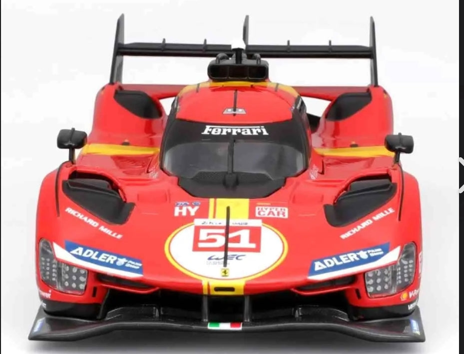 Ferrari 499p Lmh (2023 24h Le Mans Champion) - Model Kit 1:24