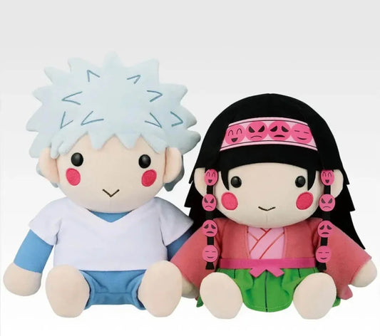ICHIBAN KUJI HUNTER x HUNTER ZAOLDYECK FAMILY - KILLUA & ALLUKA PLUSH TOY SET. PREMIO A