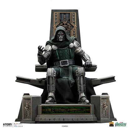 Avengers:doomsday Doctor Doom On Throne 1/10 Statue