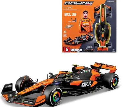 Mclaren F1 Mcl38 - Lando Norris With Helmet - Model Kit 1:24
