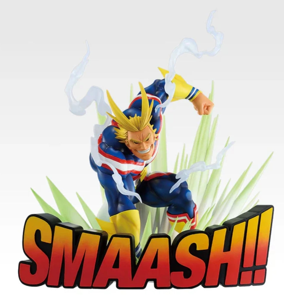 Ichiban Kuji Vigilantes My Hero Academia ILLEGALS - Last One Prize All Might Logo Masterlise Figure