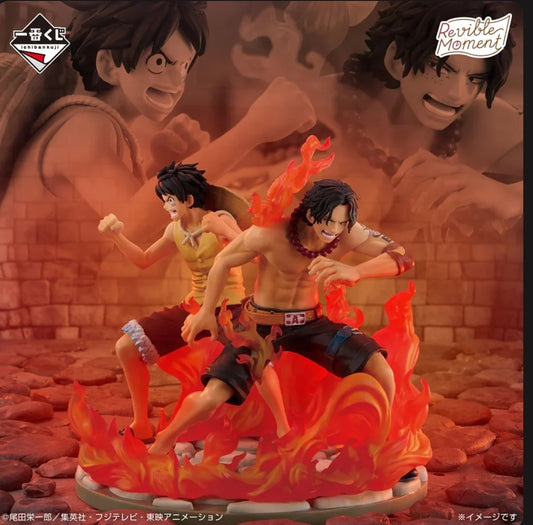 Ichiban Kuji One Piece Dramatic Memories - Last One Prize Revible Moment Ace & Luffy