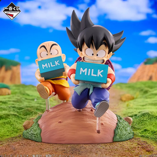 Ichiban Kuji Dragon Ball Fantastic Adventure 2 - A Prize Son Goku & Krillin Milk Delivery Figure