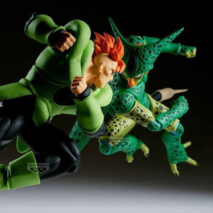DRAGON BALL Z - FIGURINES ANDROID 16 (C-16) VS CELL MATCH MAKERS