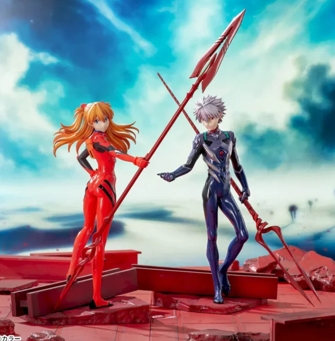 Evangelion 3.0+1.0 Thrice Upon a Time Luminasta - Shikinami Asuka Langley ×Spear of Cassius
