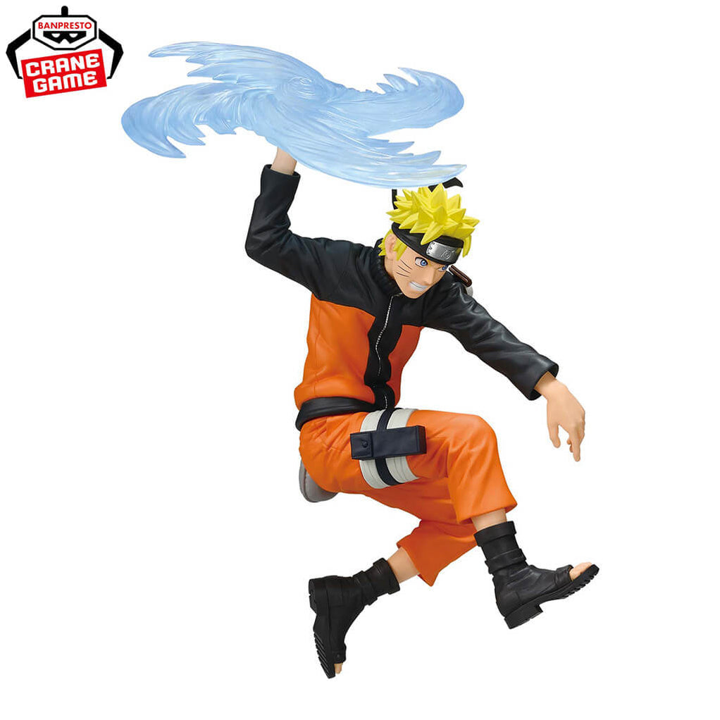 NARUTO SHIPPUDEN - NARUTO UZUMAKI NINJA WORLD SCULPTING SAGA FIGURE