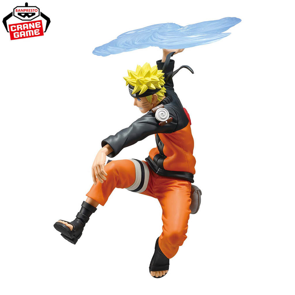 NARUTO SHIPPUDEN - NARUTO UZUMAKI NINJA WORLD SCULPTING SAGA FIGURE