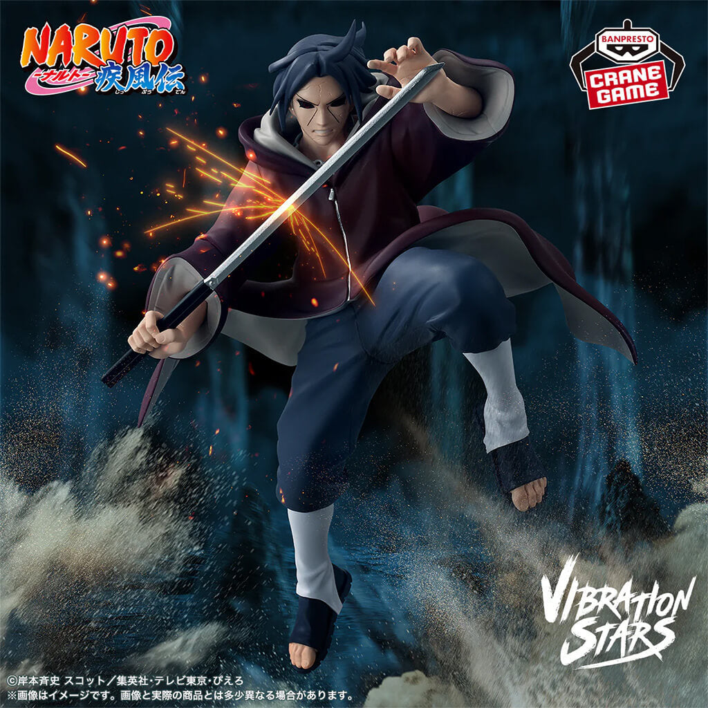 NARUTO SHIPPUDEN - FIGURA VIBRATION STARS DI UCHIHA ITACHI III