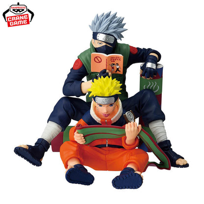 NARUTO - STATUINE NARUTO Uzumaki e HATAKE KAKASHI NARUTO 72 SERIE 03