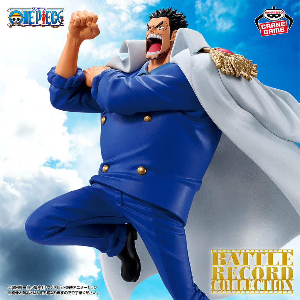 ONE PIECE - ACTION FIGURE DELLA COLLEZIONE BATTLE RECORD DI MONKEY D. GARP II