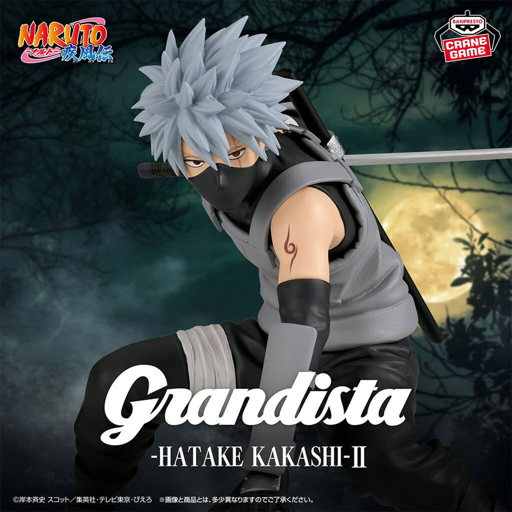 Naruto Shippuden - Figura Grandista di Hatake Kakashi II