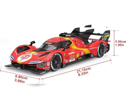 Ferrari 499p Lmh (2023 24h Le Mans Champion) - Model Kit 1:24