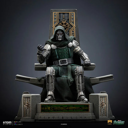 Avengers:doomsday Doctor Doom On Throne 1/10 Statue
