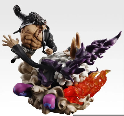 Ichiban Kuji One Piece Future Island Egghead Burst of Energy - Last One Prize Bartholomew Kuma vs. Jaygarcia Saturn Revible Moment Figure