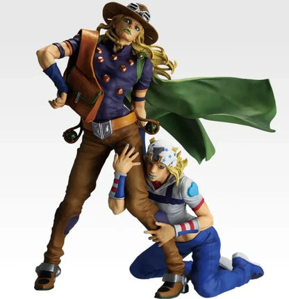 Ichiban Kuji JoJo's Bizarre Adventure The Gathering Of STARS - Last One Prize Johny Joestar & Gyro Zeppeli Masterlise Plus Figure