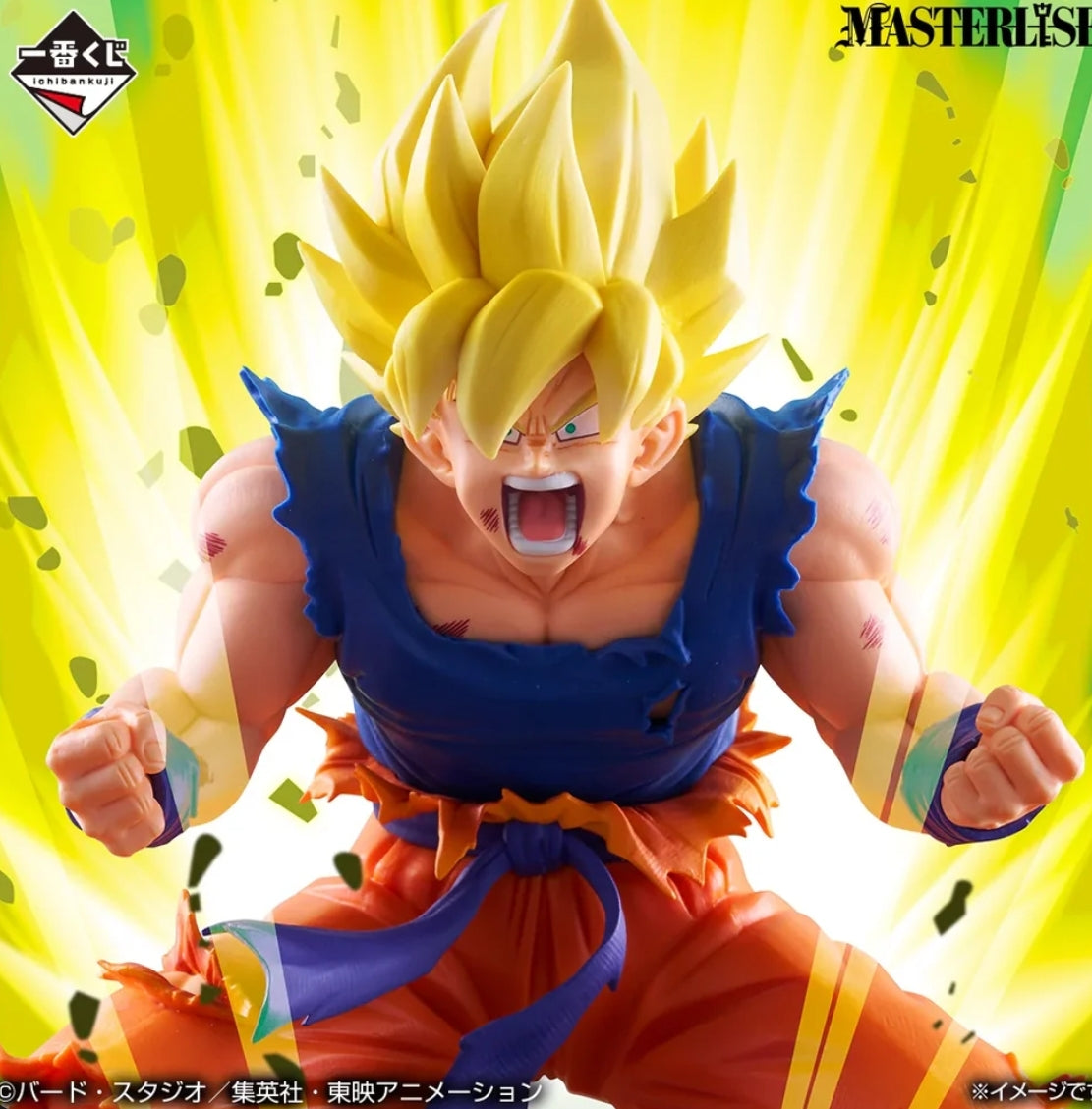 Ichiban Kuji Dragon Ball Battle of The Super Saiyan - B Prize Son Goku Super Saiyan Masterlise Figure