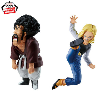 DRAGON BALL Z - FIGURINES MIGHTY MASK VS ANDROID 18 (C-18) & SATAN MATCH MAKERS