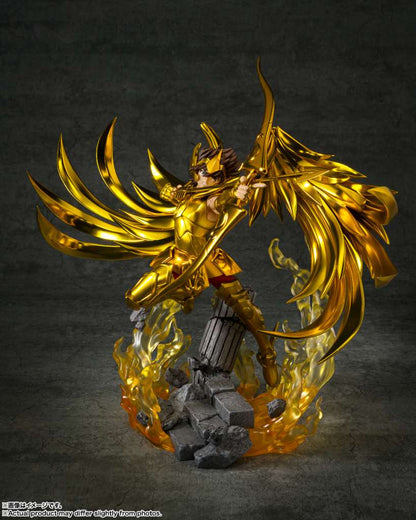 Saint seiya sagittarius figuarts zero touche metallique