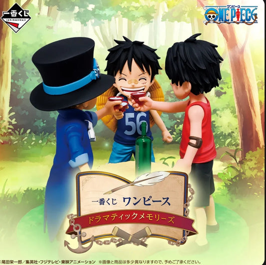 Ichiban Kuji One Piece Dramatic Memories - A Prize Revible Moment Ace, Sabo & Luffy