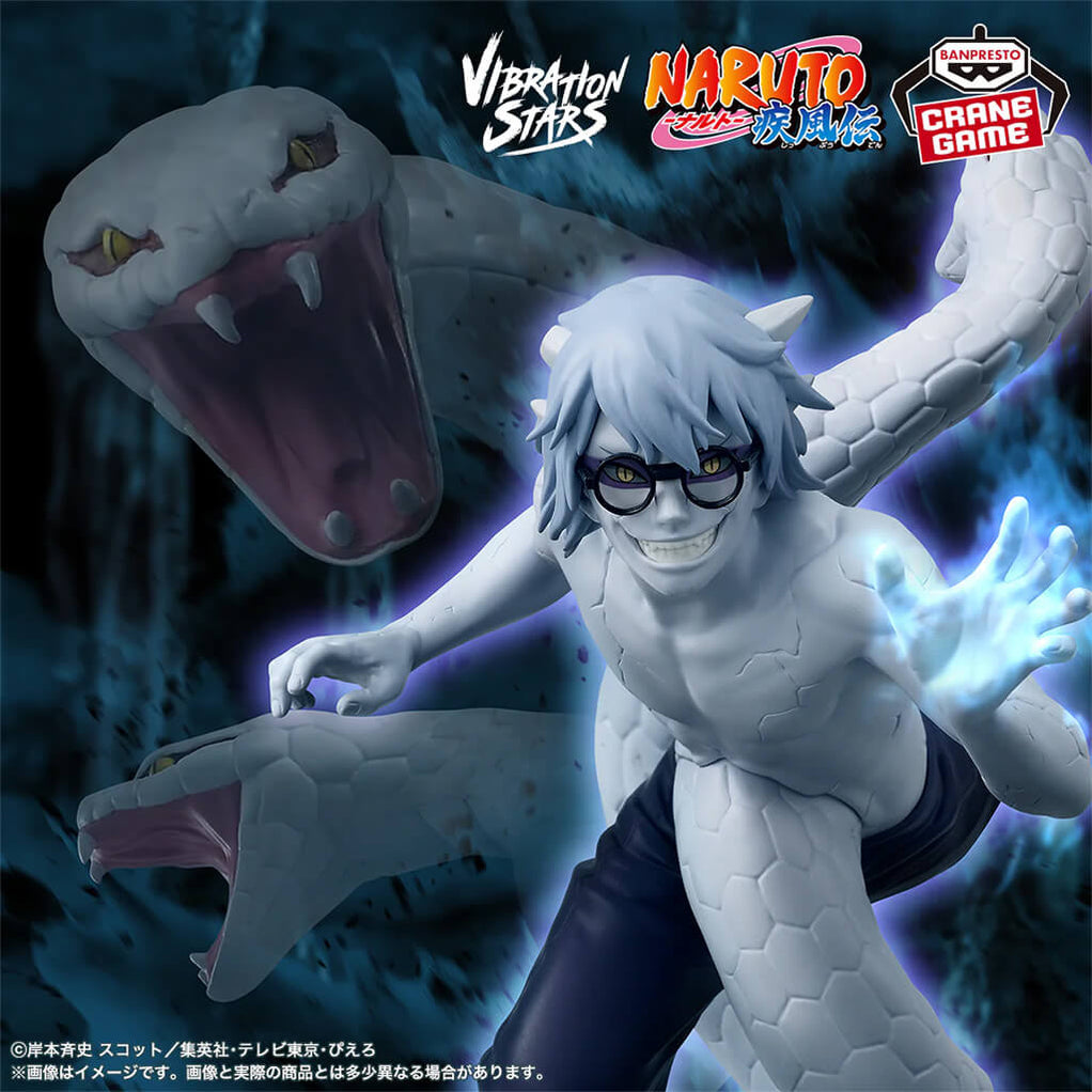 NARUTO SHIPPUDEN - FIGURA DI STELLE VIBRANTI YAKUSHI KABUTO