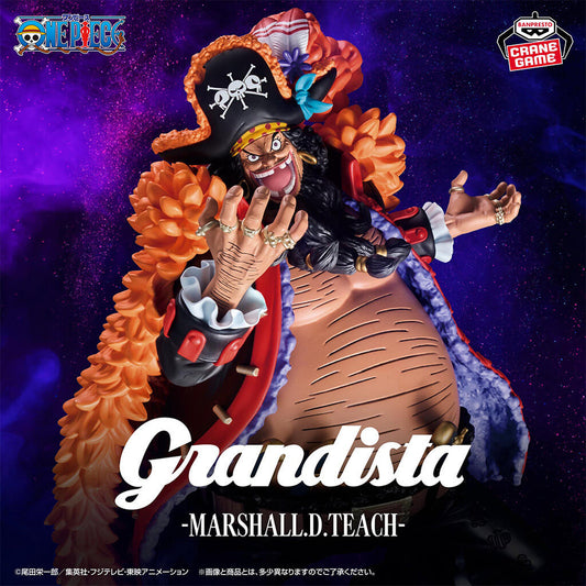 ONE PIECE - ACTION FIGURE DI MARSHALL D. TEACH GRANDISTA